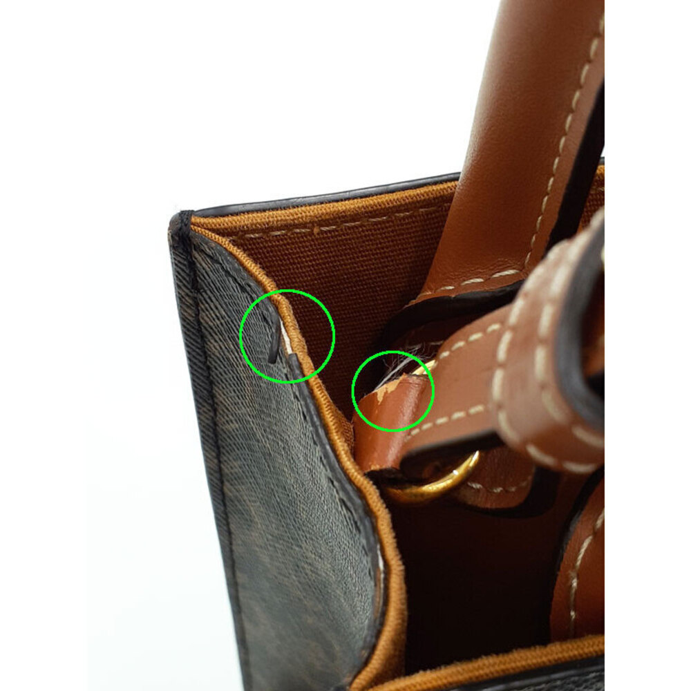 Celine Triomphe Canvas Vertical Cabas Bag - Picture 7 of 9